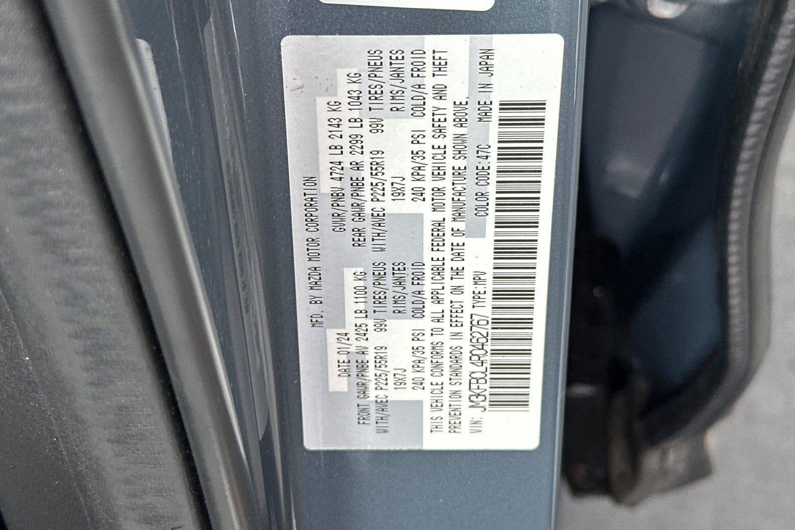 Certified 2024 MAZDA CX-5 Carbon Edition AWD/4WD image 28