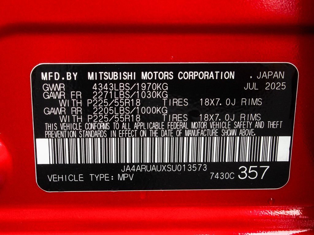 New 2025 Mitsubishi Outlander Sport SE AWD/4WD image 14