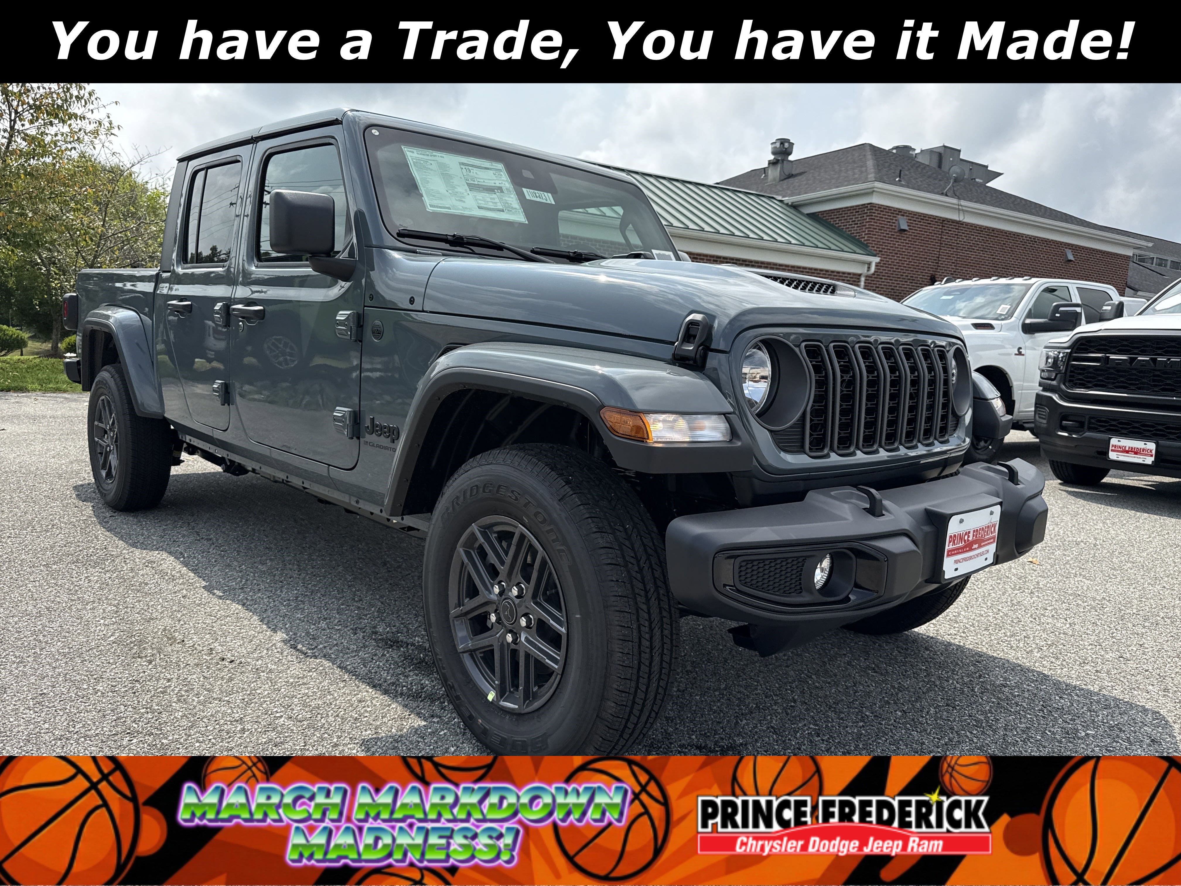 New 2025 Jeep Gladiator Sport