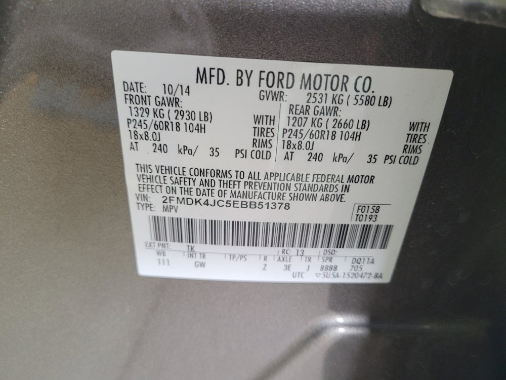 Used 2014 Ford Edge SEL w/ Equipment Group 205A AWD/4WD image 33
