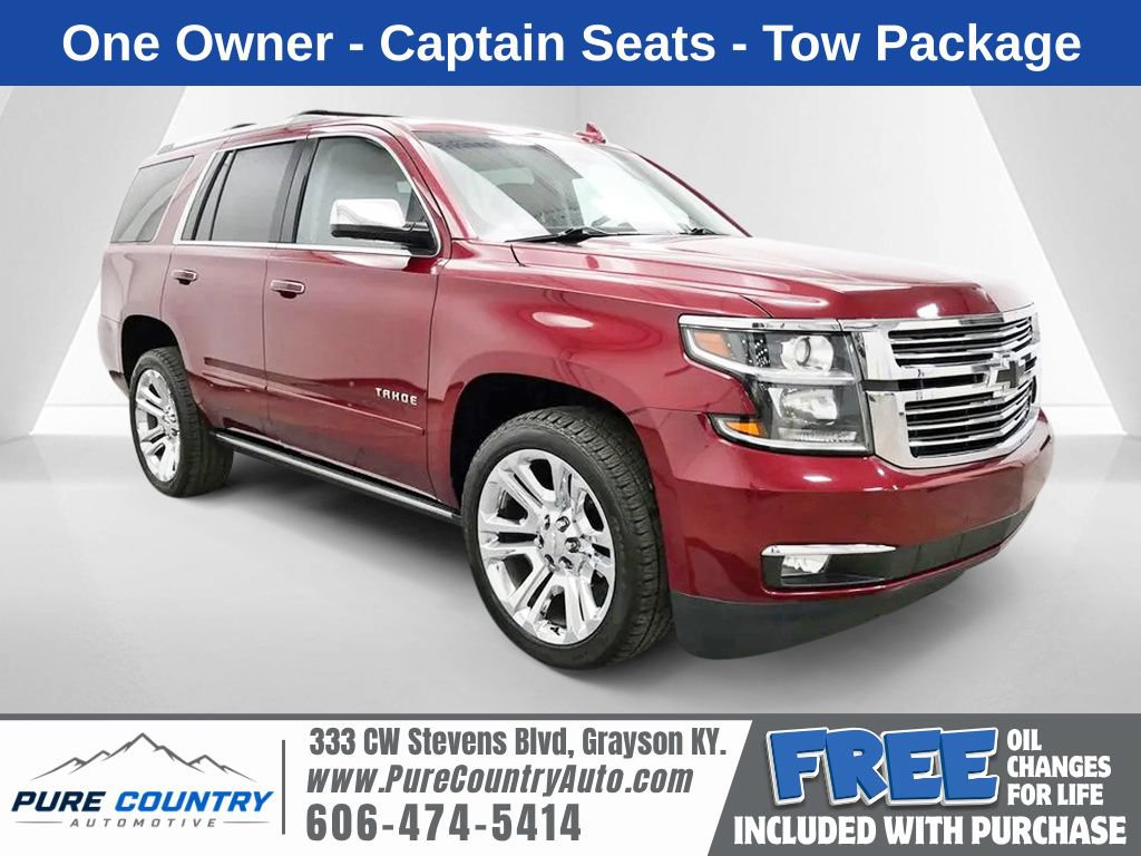 Used 2020 Chevrolet Tahoe Premier w/ Premier Plus Edition AWD/4WD image 1