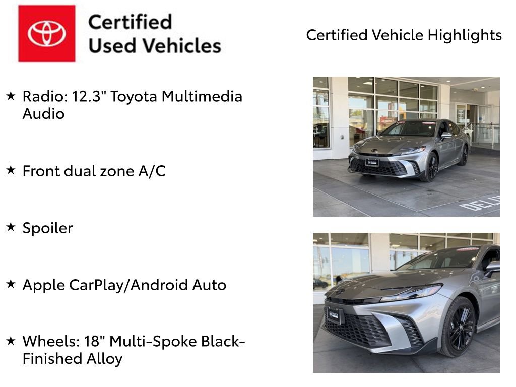 Certified 2026 Toyota Camry SE FWD image 7