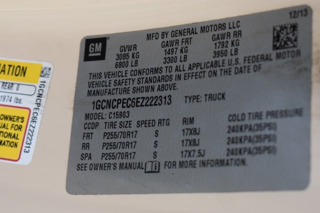 Certified 2014 Chevrolet Silverado 1500 W/T w/ WT Fleet Convenience Package RWD image 29