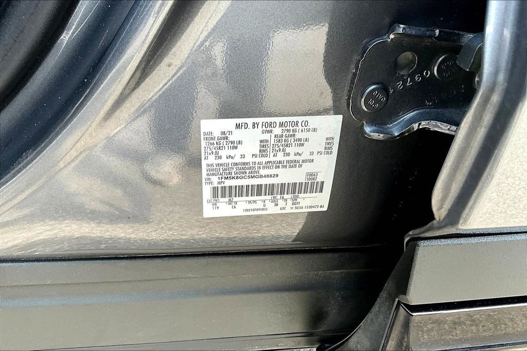 Used 2021 Ford Explorer ST w/ Equipment Group 401A image 21