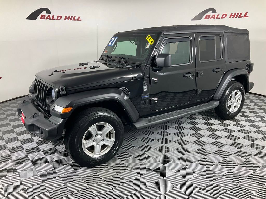 Used 2021 Jeep Wrangler Unlimited Sport image 3