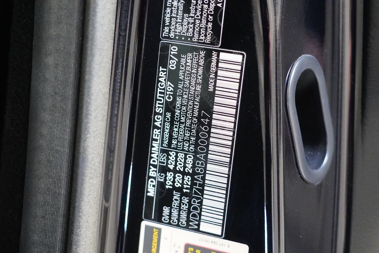 Used 2011 Mercedes-Benz SLS AMG Coupe image 34