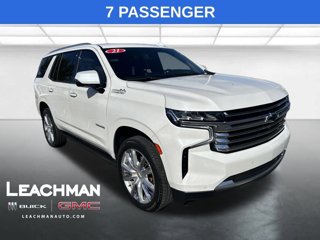 Used 2021 Chevrolet Tahoe High Country