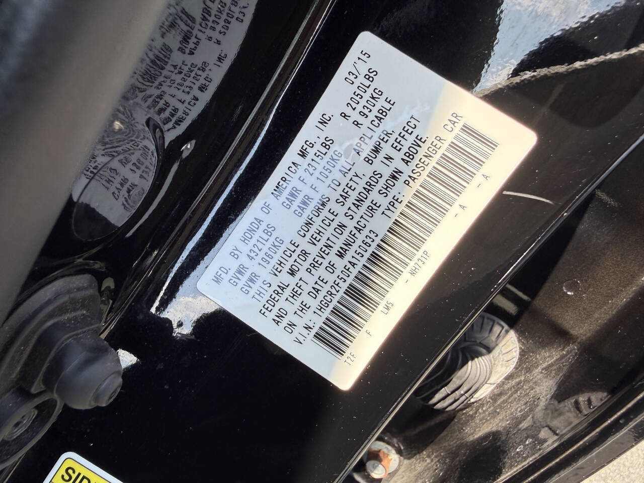Used 2015 Honda Accord Sport image 28