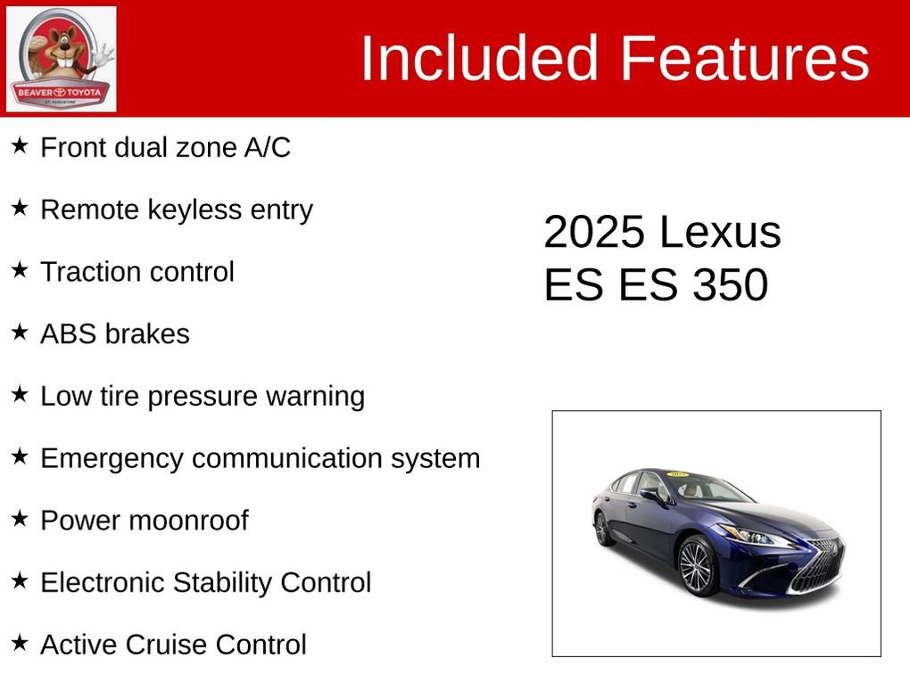 Used 2025 Lexus ES 350 350 image 4