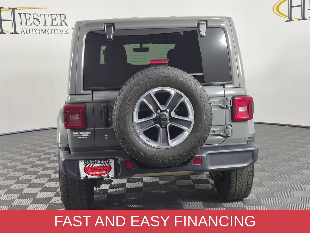 Used 2019 Jeep Wrangler Unlimited Sahara AWD/4WD image 6