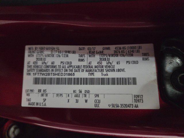 Used 2017 Ford F250 King Ranch w/ King Ranch Ultimate Package AWD/4WD image 99