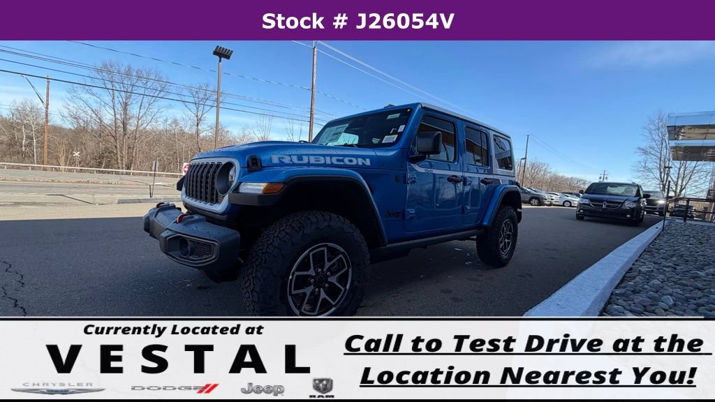 New 2026 Jeep Wrangler Unlimited Rubicon w/ Whitecap Package AWD/4WD image 19