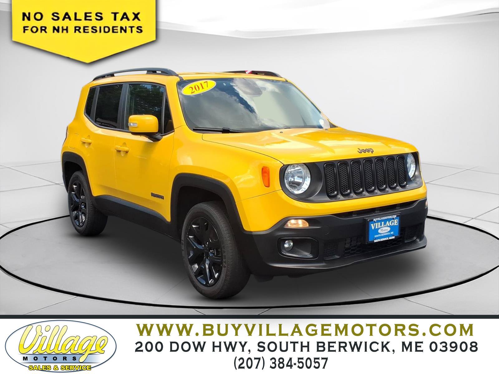 Used 2017 Jeep Renegade Altitude
