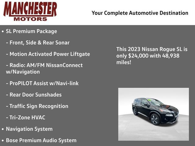 Used 2023 Nissan Rogue SL w/ SL Premium Package AWD/4WD video 2
