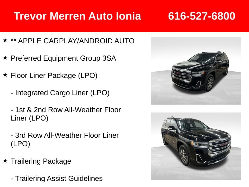 Used 2023 GMC Acadia SLE w/ Driver Convenience Package image 20
