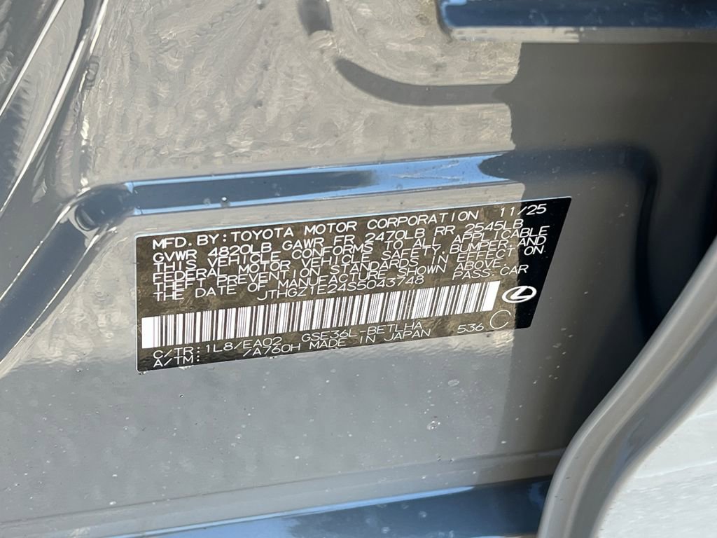 New 2025 Lexus IS 350 F Sport image 26