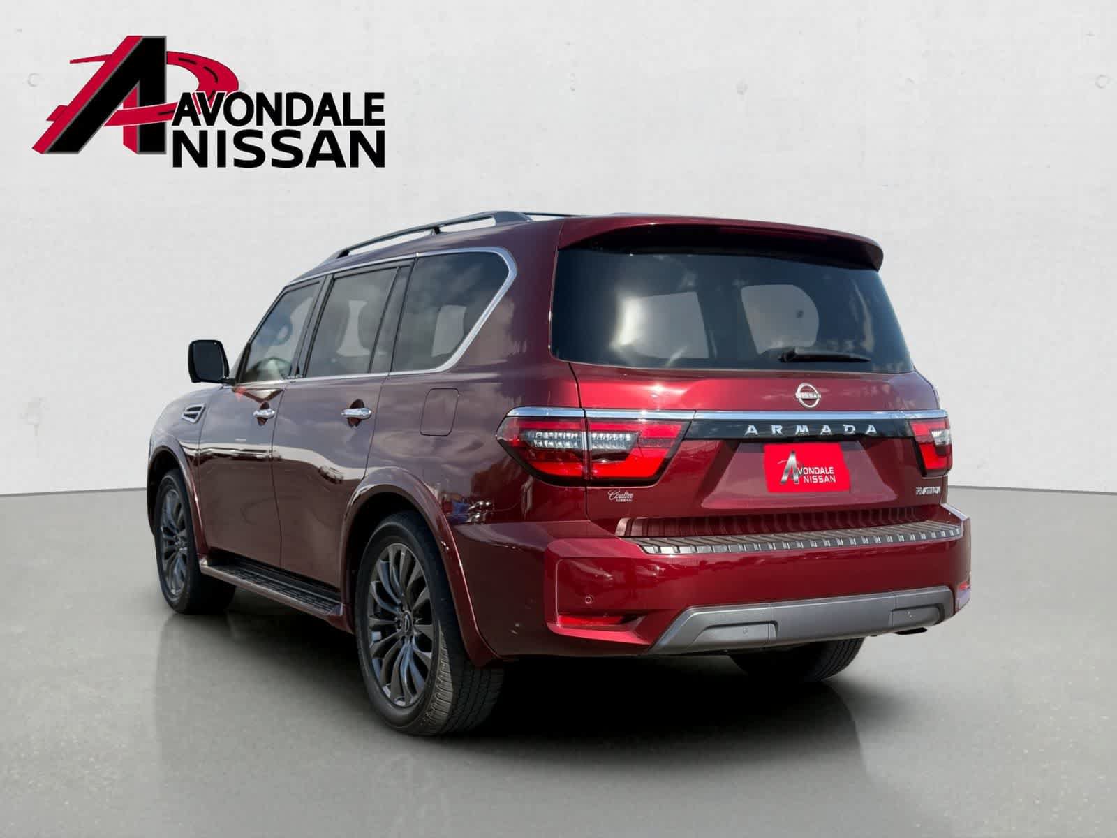 Used 2023 Nissan Armada Platinum w/ Captain's Chairs Package RWD image 3
