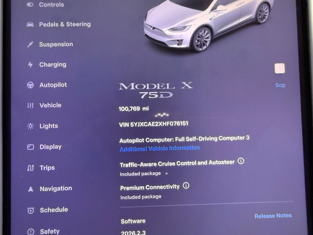 Used 2017 Tesla Model X 75D AWD/4WD image 18