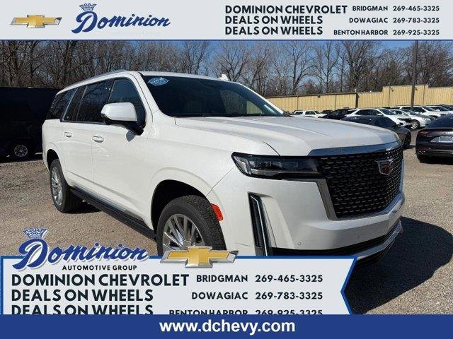 Used 2021 Cadillac Escalade ESV Premium Luxury w/ Driver Assist Tech Package