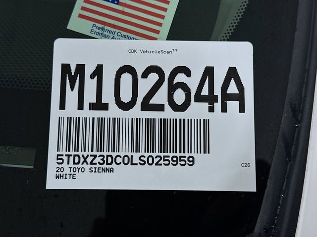 Used 2020 Toyota Sienna SE w/ SE Preferred Package FWD image 30
