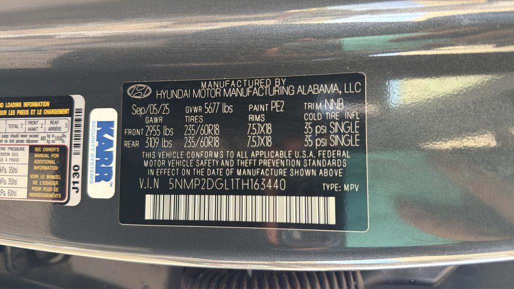 Used 2026 Hyundai Santa Fe SEL AWD/4WD image 25