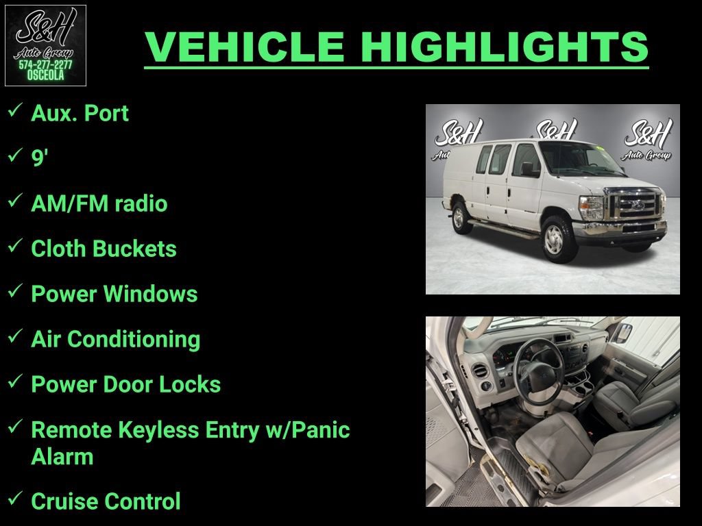 Used 2013 Ford E-250 and Econoline 250 w/ PWR Group RWD image 3