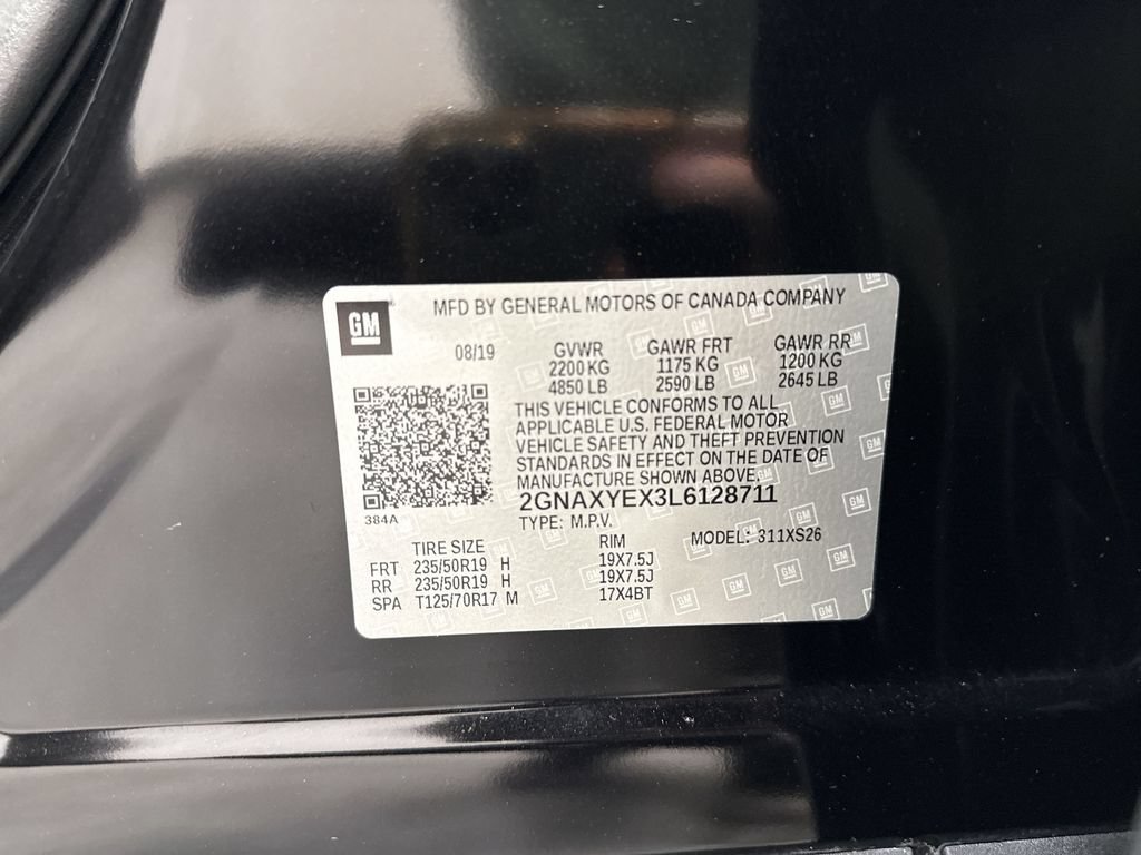 Certified 2020 Chevrolet Equinox Premier AWD/4WD image 42