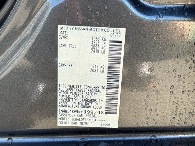 Used 2022 Nissan Altima 2.5 S FWD image 19