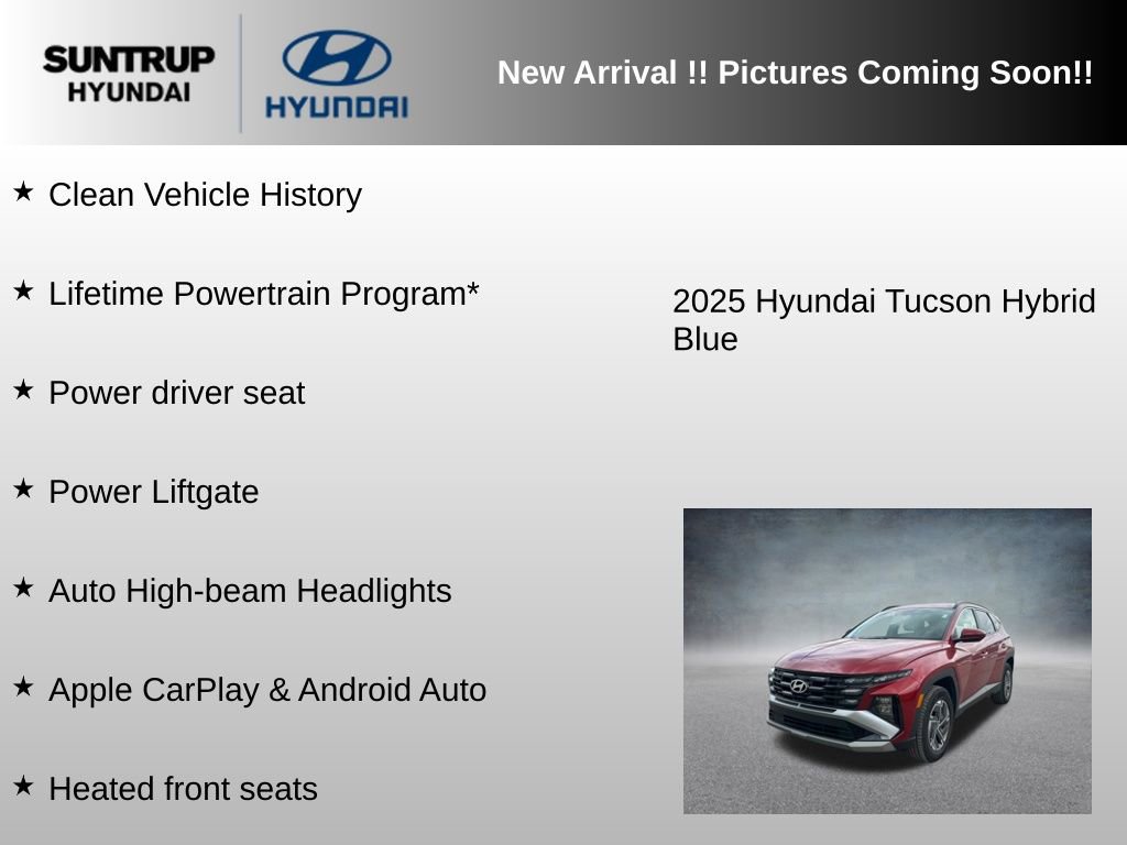 Used 2025 Hyundai Tucson Blue AWD/4WD image 5