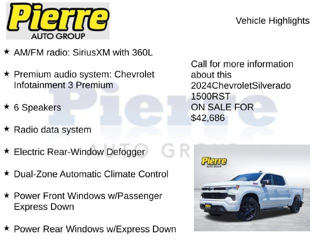 Used 2024 Chevrolet Silverado 1500 RST w/ True North Edition Plus AWD/4WD image 14