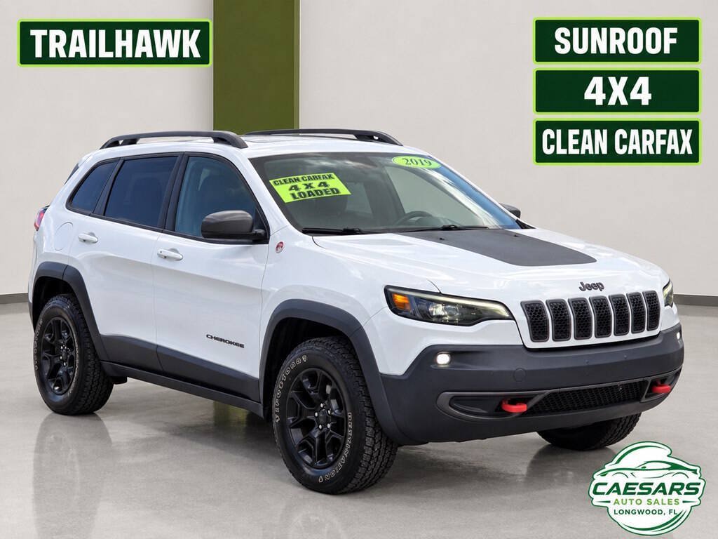 Used 2019 Jeep Cherokee Trailhawk w/ Comfort/Convenience Group AWD/4WD image 1
