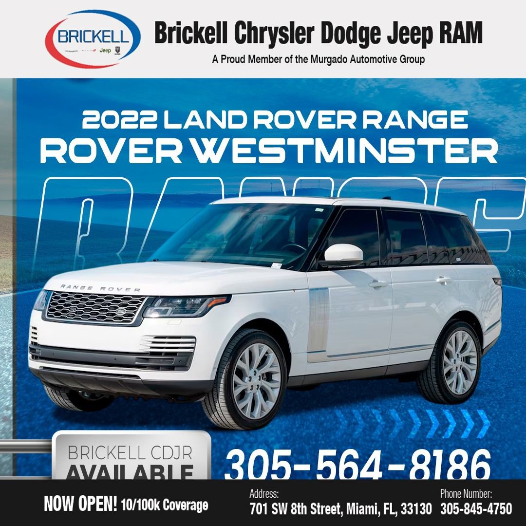 Used 2022 Land Rover Range Rover Westminster Edition