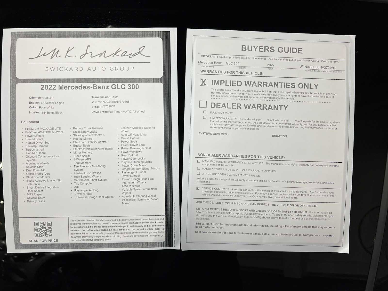 Used 2022 Mercedes-Benz GLC 300 4MATIC image 41