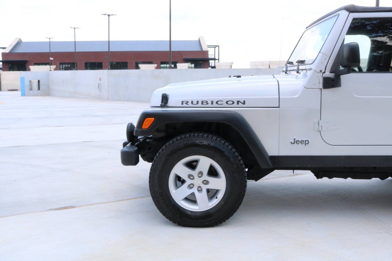 Used 2003 Jeep Wrangler Rubicon AWD/4WD image 14