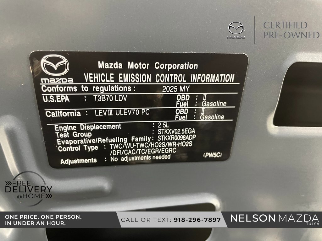 Certified 2025 MAZDA CX-30 2.5 Turbo w/ Premium Package image 53