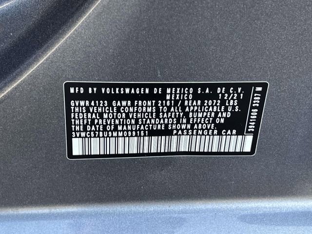 Certified 2021 Volkswagen Jetta R-Line w/ R-Line Cold Weather Package image 19