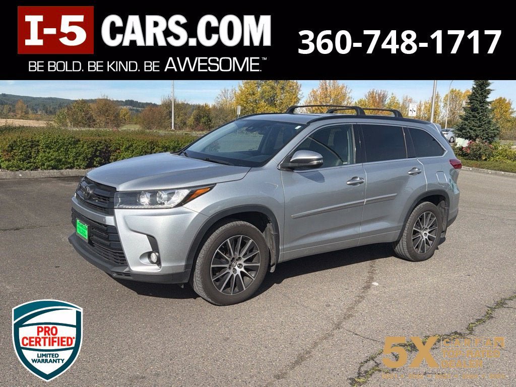 Used 2017 Toyota Highlander SE