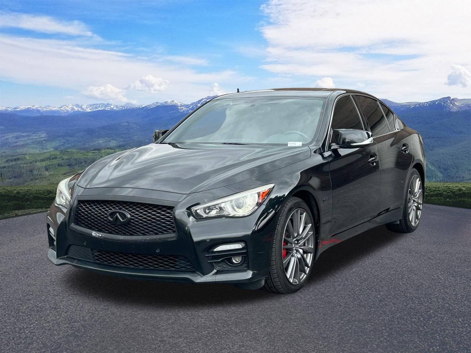 Used 2017 INFINITI Q50 Red Sport 400