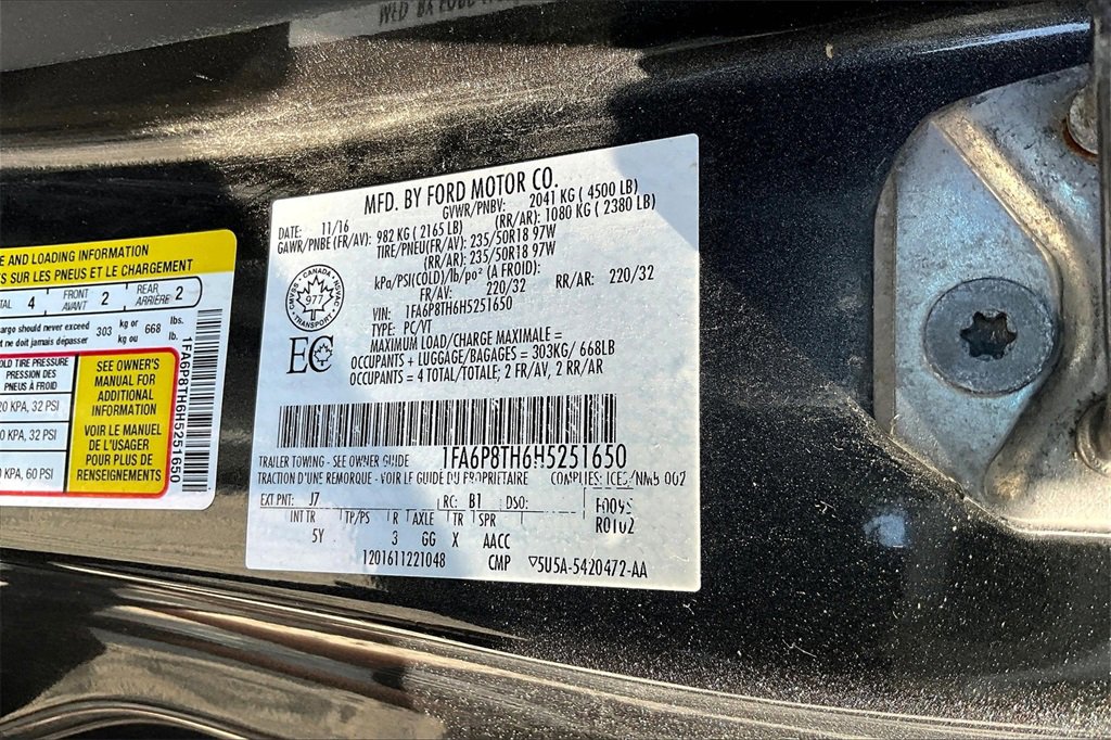 Used 2017 Ford Mustang Premium w/ Equipment Group 201A image 30