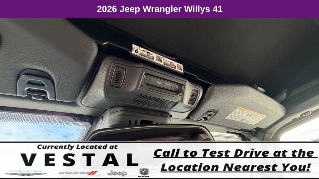New 2026 Jeep Wrangler Unlimited Sport AWD/4WD image 39