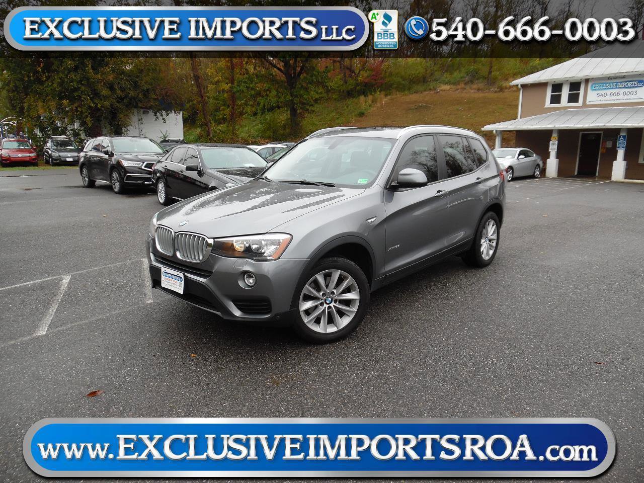 Used 2017 BMW X3 xDrive28i