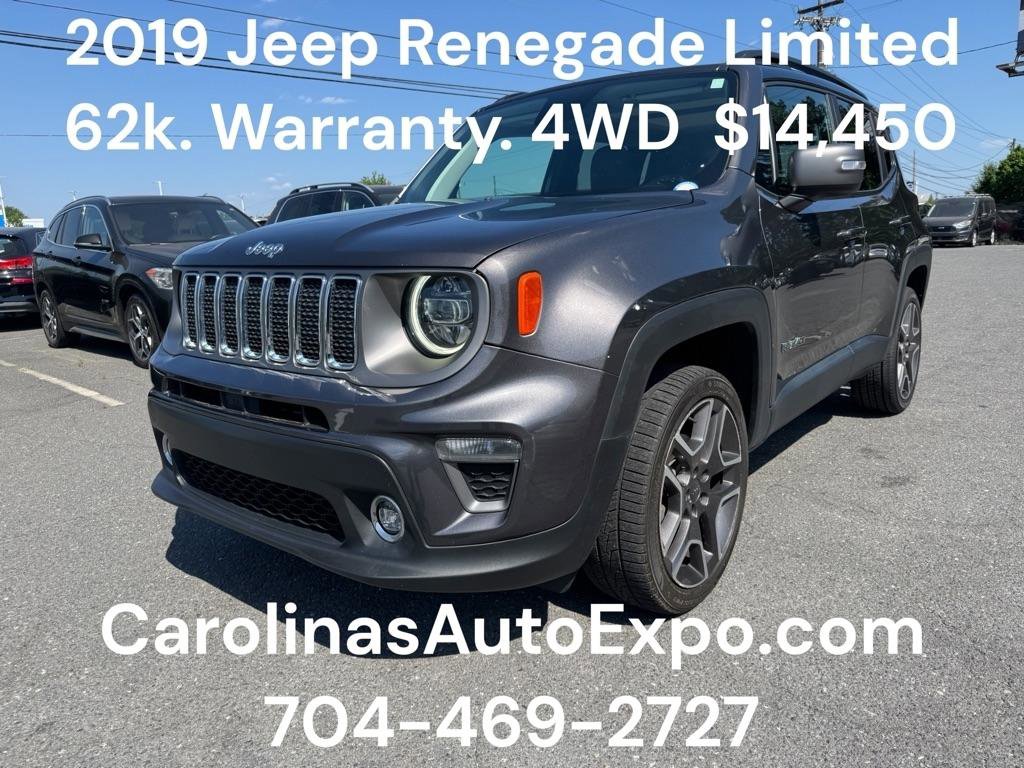 Used 2019 Jeep Renegade Limited w/ UConnect 8.4 Nav Group AWD/4WD image 33