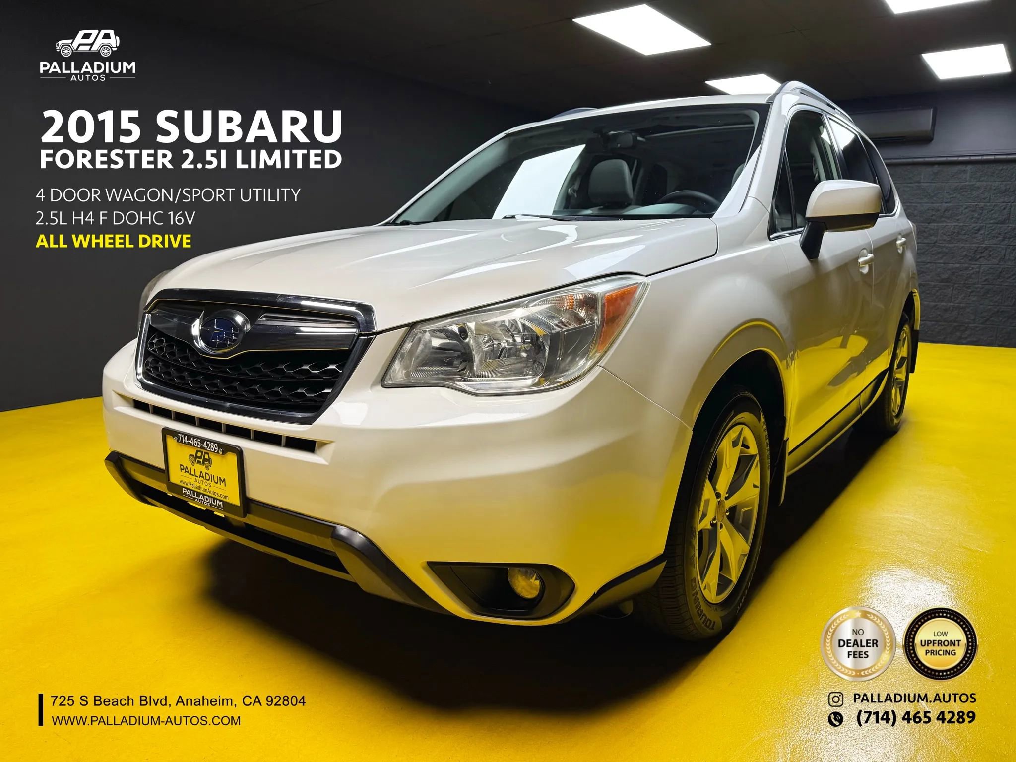 Used 2015 Subaru Forester 2.5i Limited w/ Protection Package #2