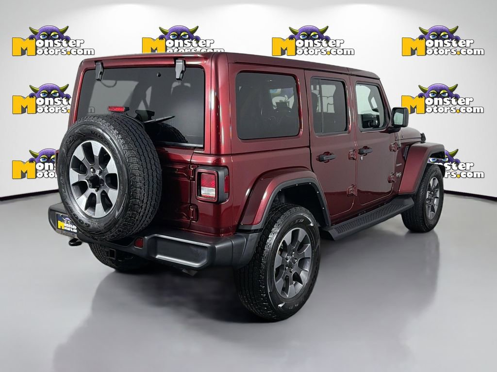 Used 2021 Jeep Wrangler Unlimited Sahara w/ Uconnect 4C Nav & Sound Group image 5