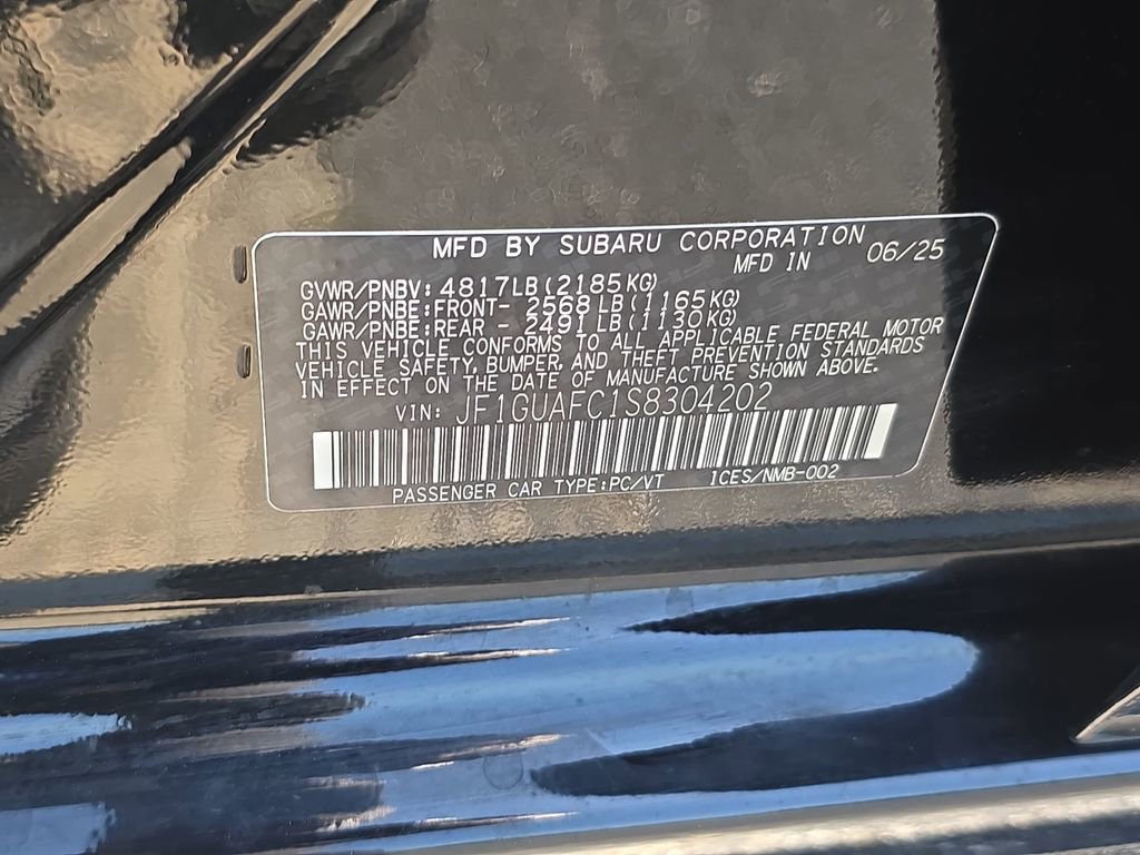 Certified 2025 Subaru Impreza 2.0i Sport AWD/4WD image 30