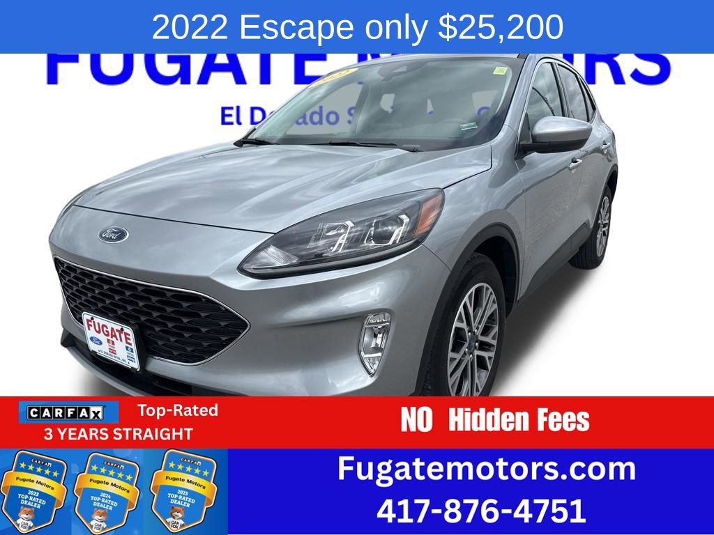 Used 2022 Ford Escape SEL w/ Technology Package