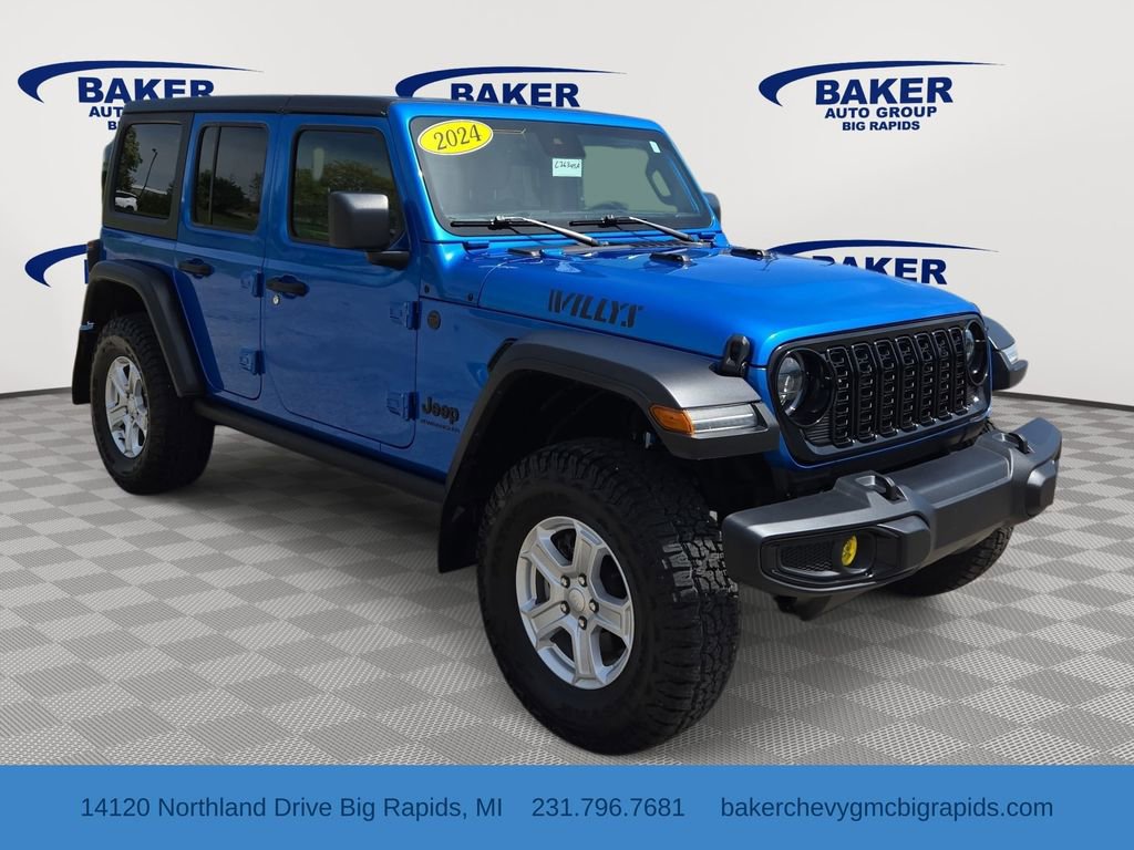 Used 2024 Jeep Wrangler Unlimited Sport AWD/4WD image 1