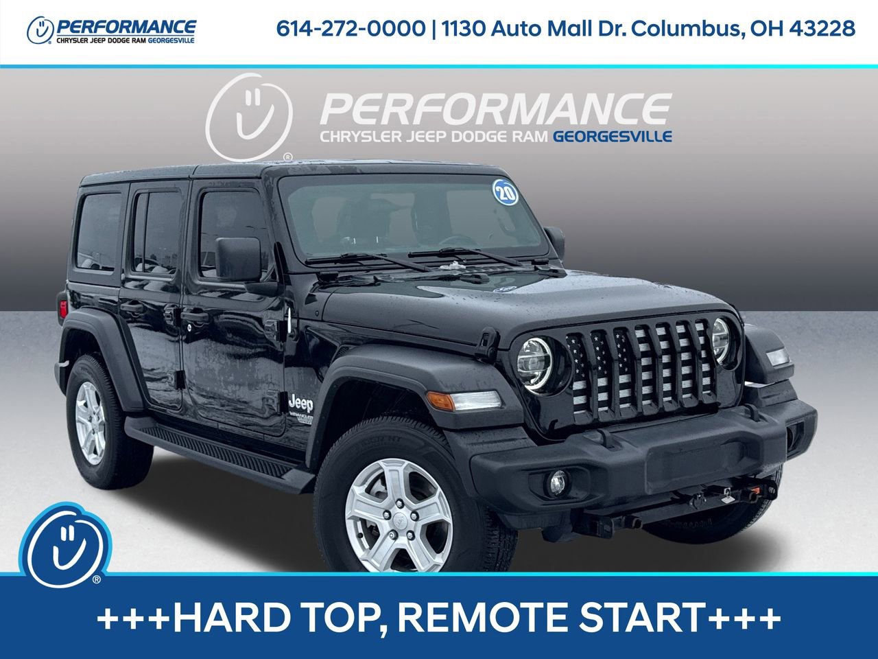 Used 2020 Jeep Wrangler Unlimited Sport S