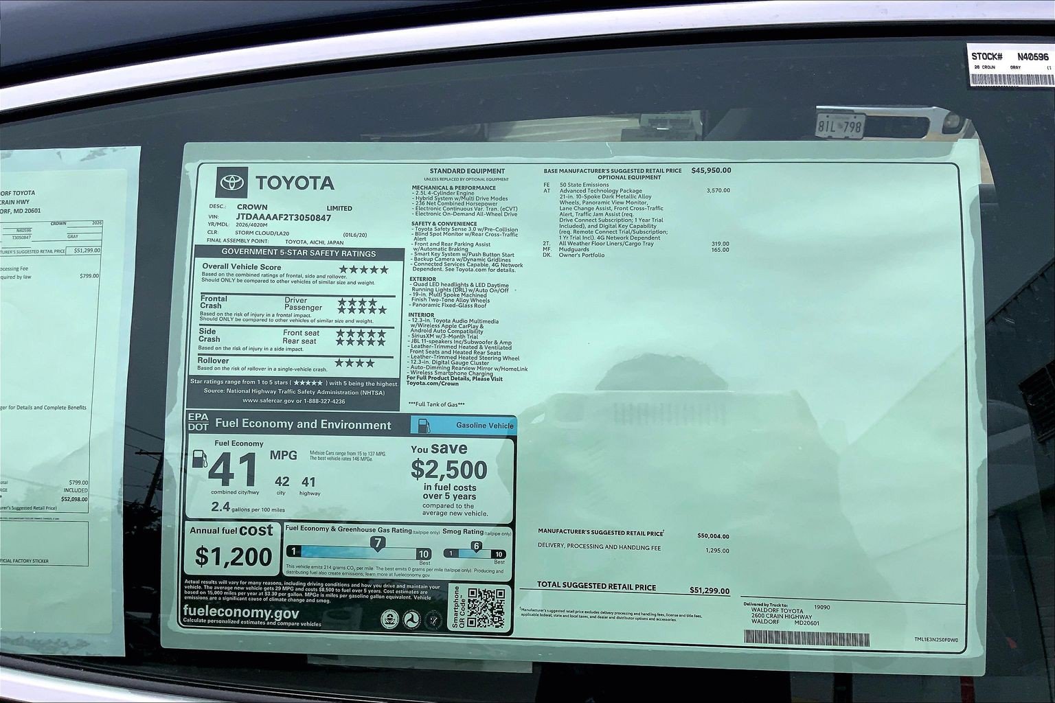 New 2026 Toyota Crown AWD/4WD image 18