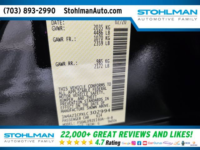 Used 2020 Nissan Leaf SV w/ SV Technology Package FWD image 38